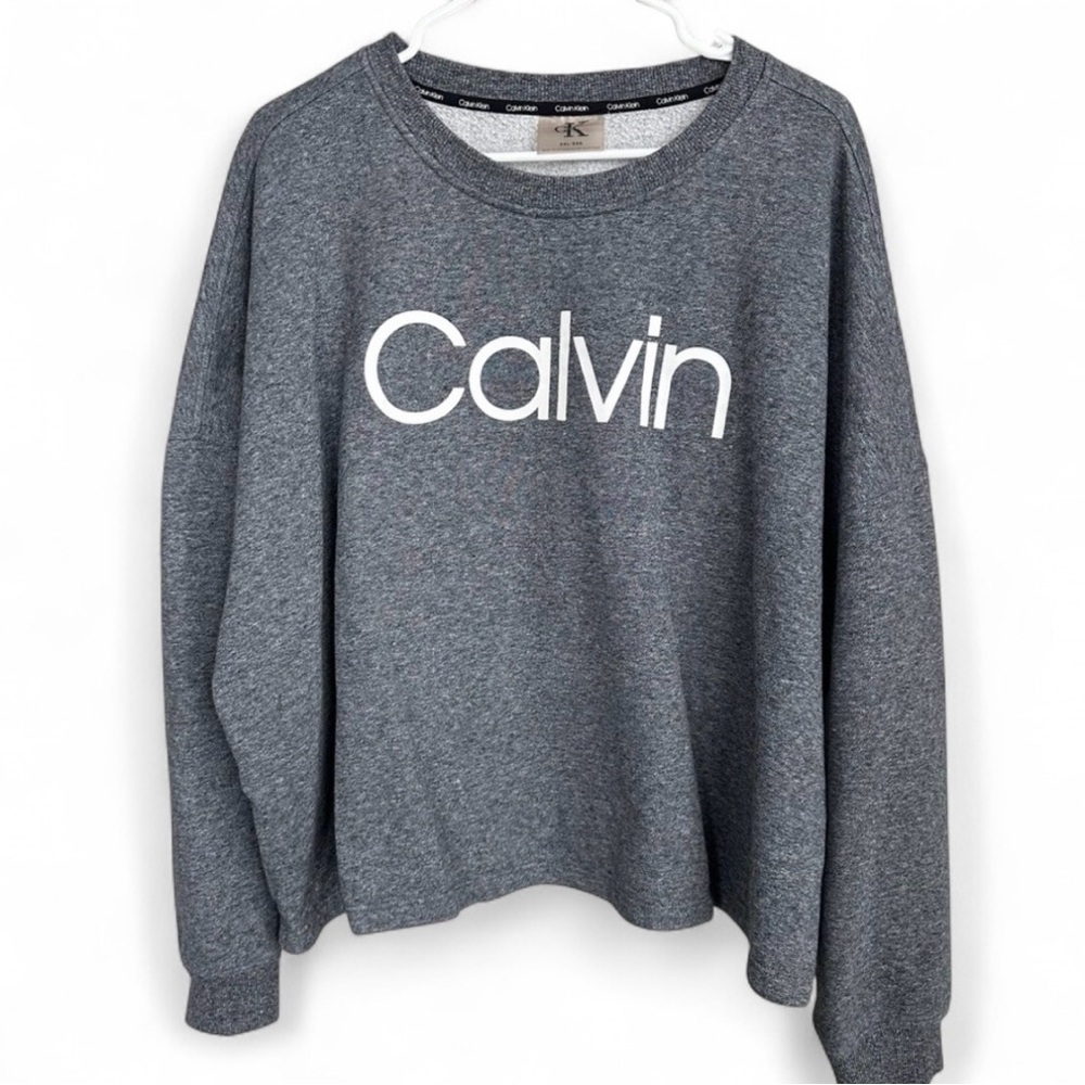 Calvin Klein Gray Women's Sweatshirt